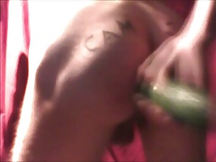 AMAZING SKILLS Cucumber in ass and deepthroat!!!