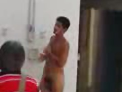 nude shower on the streets